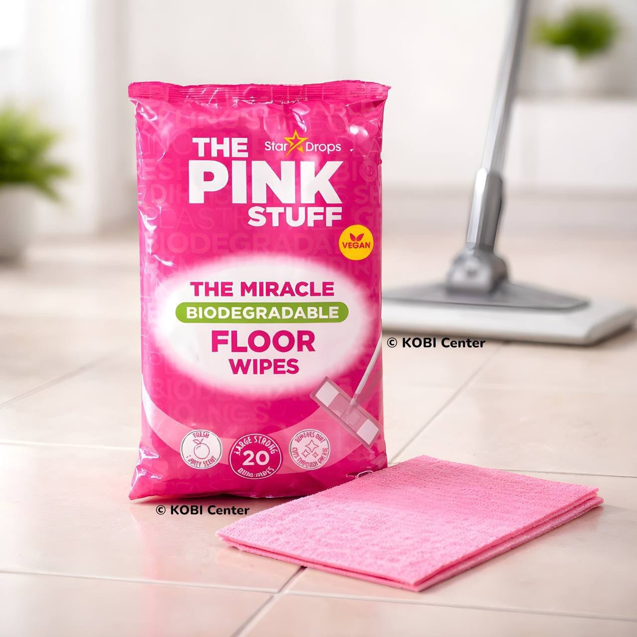 Floor wipes and microfiber cloth